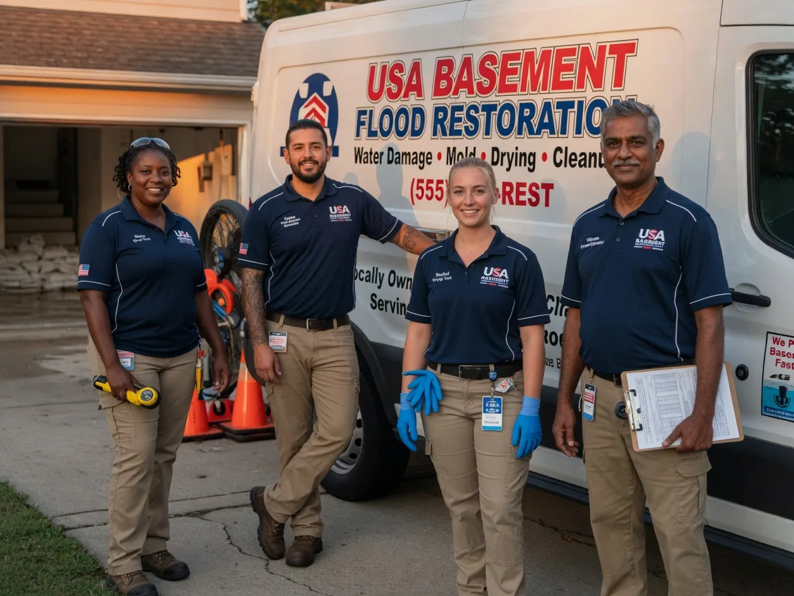 Basement Flood Cleanup company in North Bend, PA