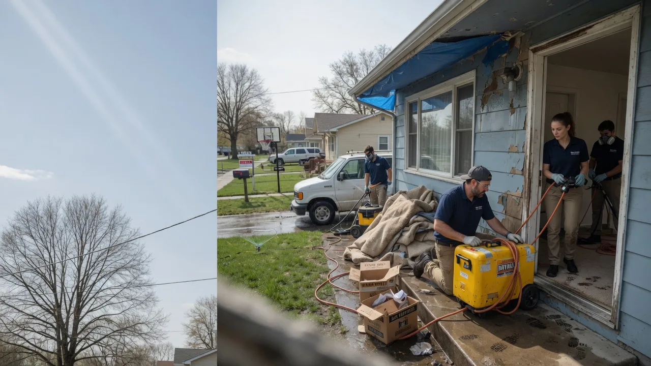 Basement Flood Cleanup in North Bend, PA near me